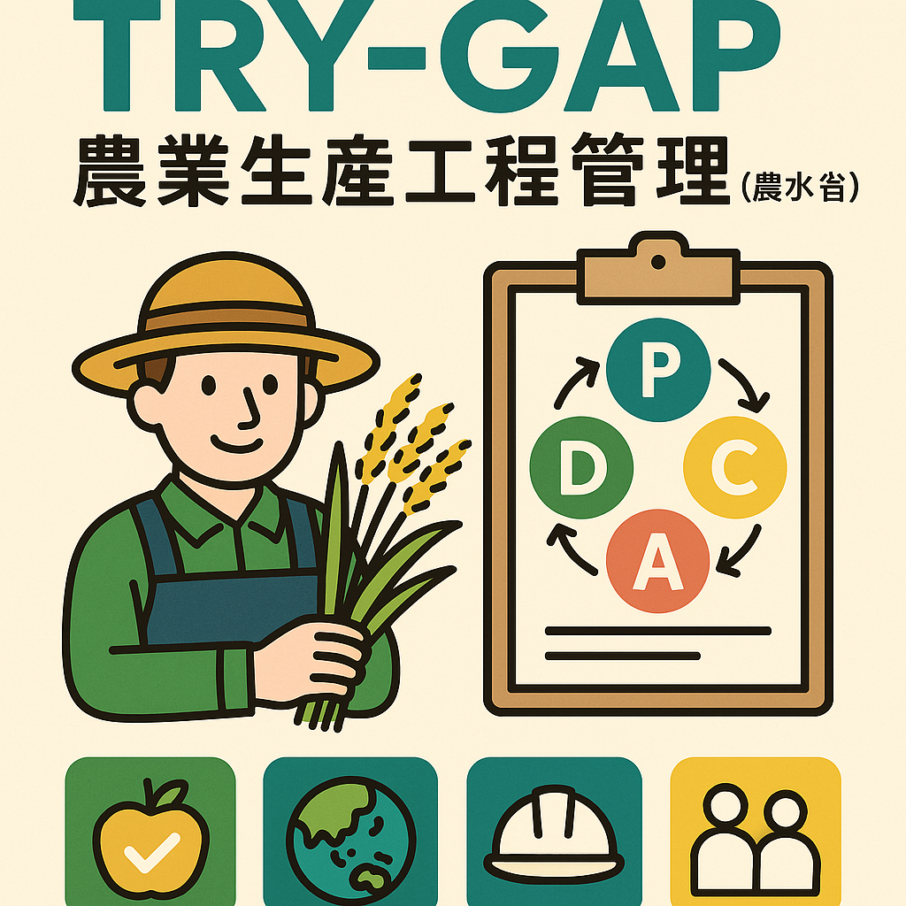 🌾 TRY-GAP（農業生産工程管理）とは？