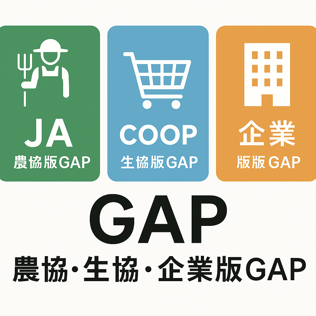 農協・生協・企業版GAP